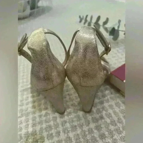 Loeffler Randall Allegra metallic sandal size 8 1/2 - Picture 6 of 10